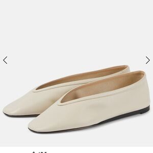 Le Monde Beryl Luna Slipper Leather - Ecru